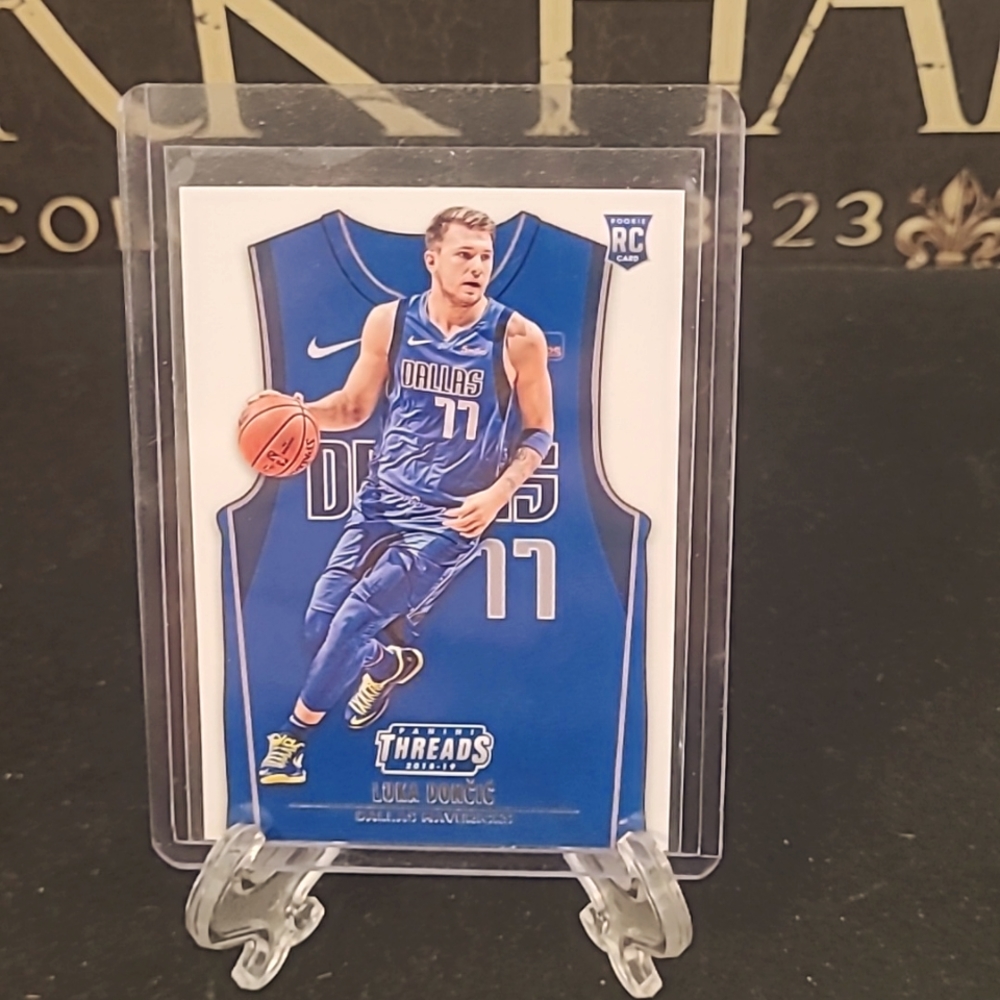 NBA rookie Luka Doncic trading card